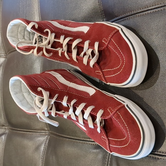 Vans hi tops suede men's 9.5, women's 11 - Picture 5 of 12